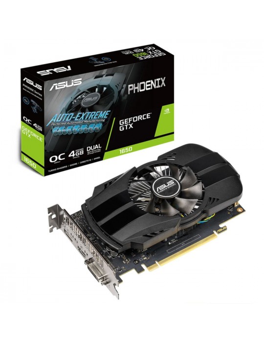 Tarjeta Gráfica Asus GeForce GTX 1650 4GB GDDR5 Phoenix OC