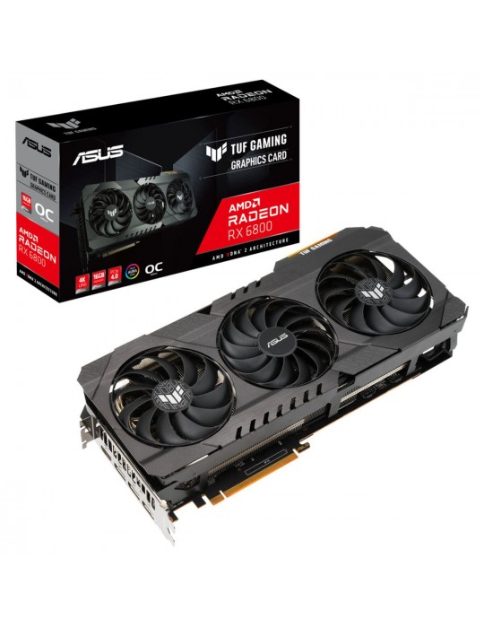 Tarjeta VGA Asus Radeon RX 6800 16GB GDDR6 TUF Gaming OC