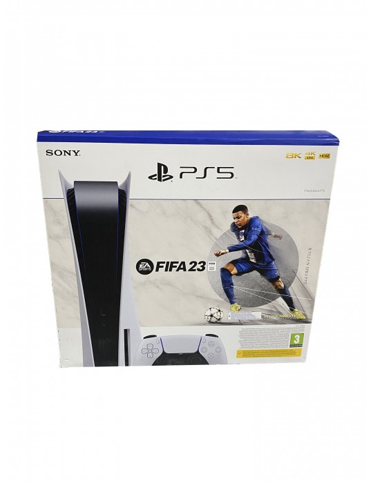 Caja Videoconsola Sony Playstation PS5 825Gb 8K UHD