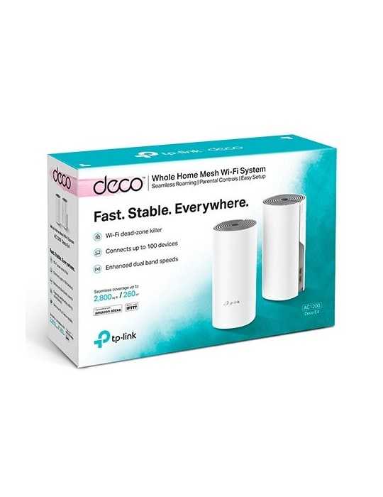 WIRELESS PUNTO DE ACCESO TP LINK DECO E4 P 2