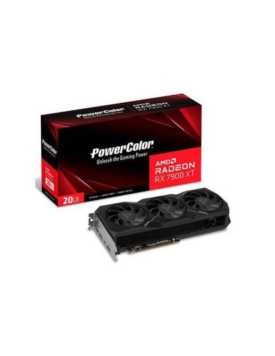 Tarjeta Grafíca PowerColor RX 7900XT 20GB GDDR6