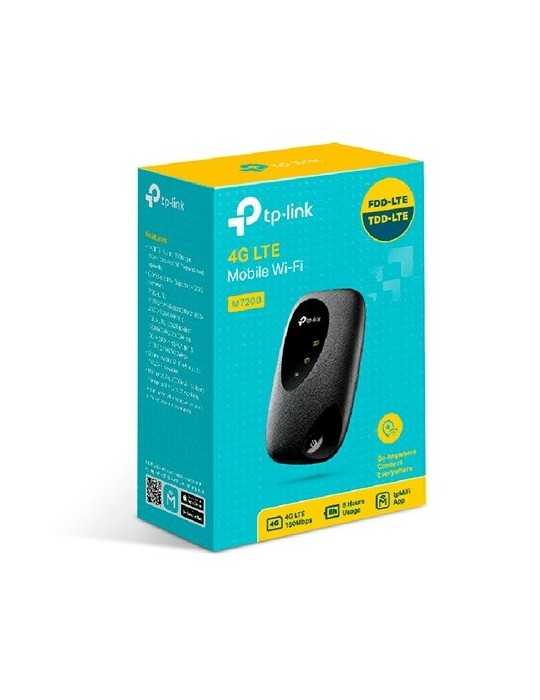 WIRELESS ROUTER MOVIL 4G LTE TP LINK M7200