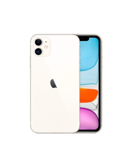 Móvil Smartphone Apple Iphone 11 64Gb White Mhdc3Ql/A