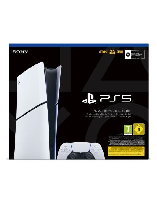 Consola Sony Playstation PS5 Digital Slim 1TB 8K UHD