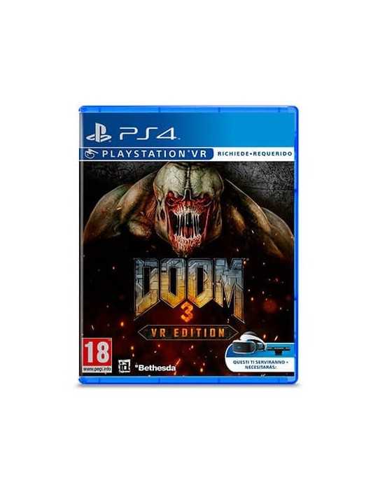 Juego Sony Ps4 Doom 3 Vr Edition Incluye Resurrection Of Ev 1066235