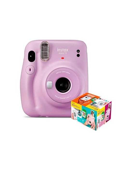 Camara Fujifilm Instax Mini11 Purpurakit Mr.Wonder Instanta Instax Kit Mini 11 Lilac Purpl