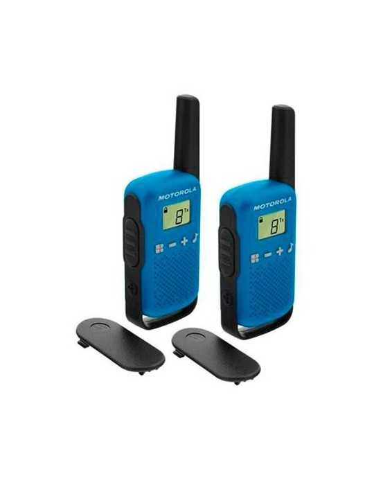 Walkie-Talkie Motorola Tlkr-T42 Azul Packs 2 59T42Bluepack