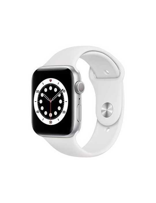 Apple Watch Series 6 Gps 44Mm Silver 6/Aluminium Case With  M00D3Ty/A