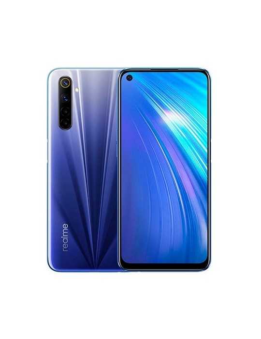 Movil Smartphone Realme 6 4Gb 64Gb Ds Comet Blue Rmx2001Blue64Gb