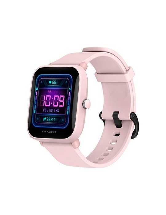 Smartwatch Amazfit Bip U Pro Rosa Pai/Gps/Sensor Cardiaco/T W2008Ov5N