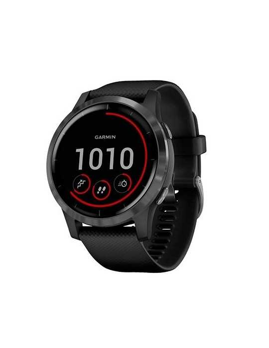 Smartwatch Garmin Sportwatch Gps Vivoactive 4 Negro Plata 010-02174-12