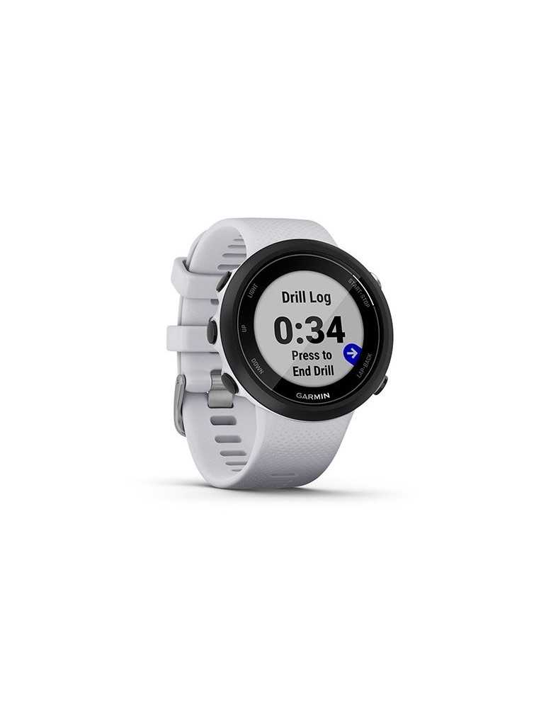 Reloj deportivo  Garmin Swim 2 010-02247-11, Blanco, Para natación, 42 mm,  GPS, Bluetooth, ANT+, 5 ATM