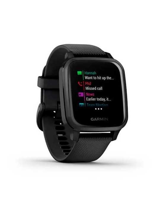 SMARTWATCH GARMIN SPORTWATCH VENU SQ MUSIC NEGRO