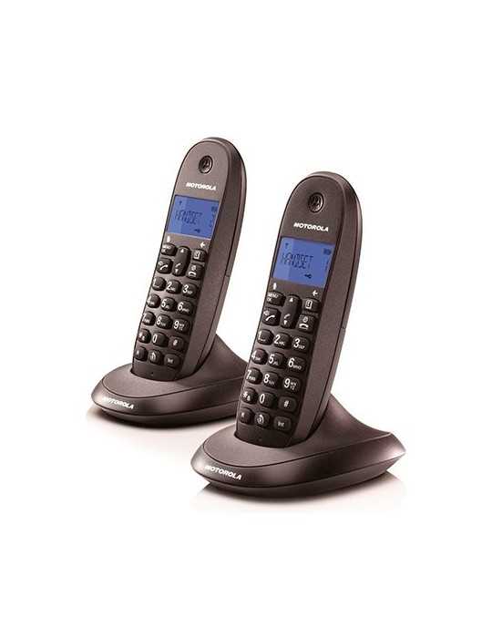 Telefono Inalambrico Dect Digital Motorola C1002Lb+ Negro 107C1002Lb+