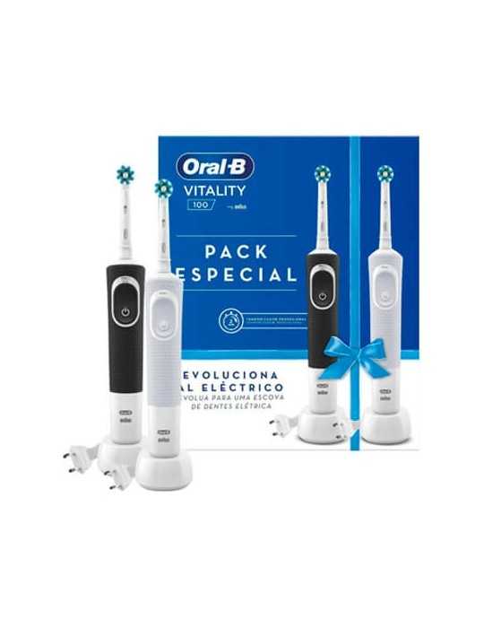 Cepillo Dental Electrico Oral-B D100 Vitality Duo D100Vd20