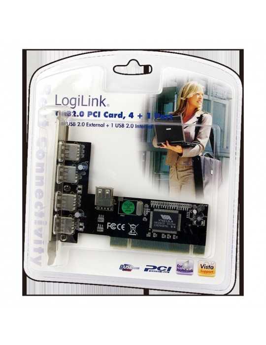 CONTROLADORA PCI 41XUSB20 LOGILINK PC0028