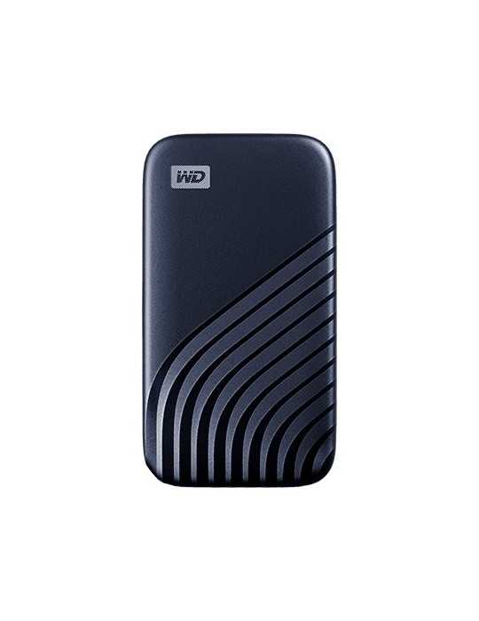 Hd Ext Ssd 500Gb Wd My Passport Azul Lect: 1050 Mb/S - Escr Wdbagf5000Abl-Wesn