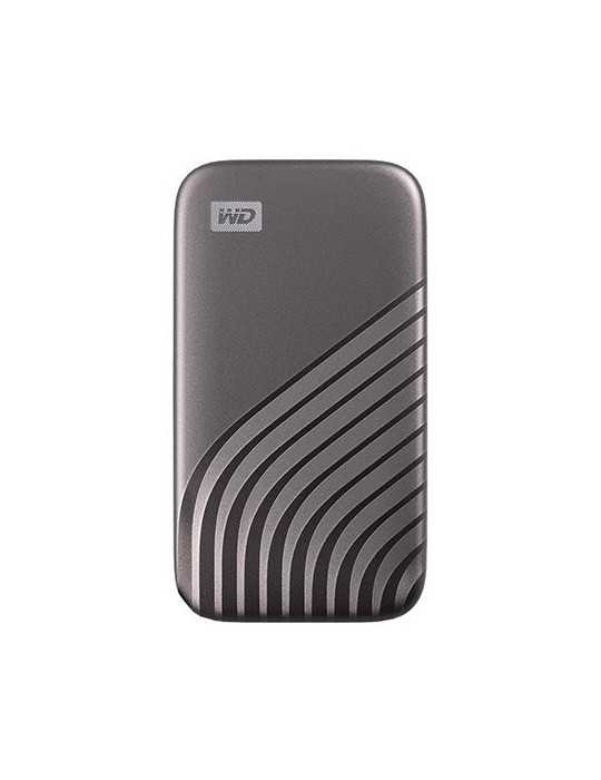Hd Ext Ssd 1Tb Wd My Passport Gris Lect: 1050 Mb/S - Escr:  Wdbagf0010Bgy-Wesn