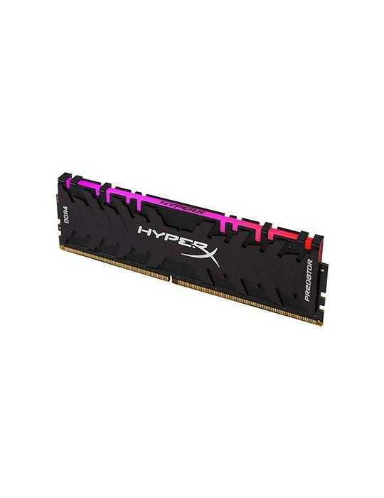 MODULO DDR4 8GB 4000MHz KINGSTON HYPERX PREDATOR RGB NEGRO 