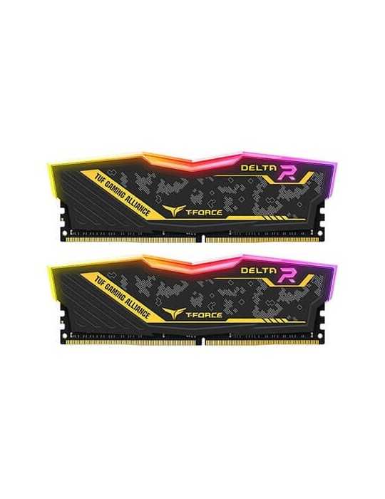 Modulo Memoria Ram Ddr4 16Gb(2X8Gb) Pc3200 Teamgroup Delta  Tf9D416G3200Hc16Cdc01