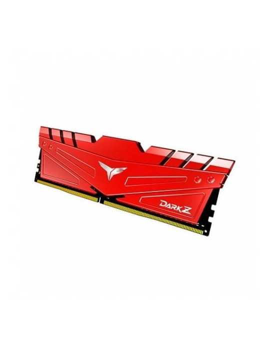 MODULO DDR4 32GB 2X16GB 3200MHz TEAMGROUP DARK Z ROJO CL 16