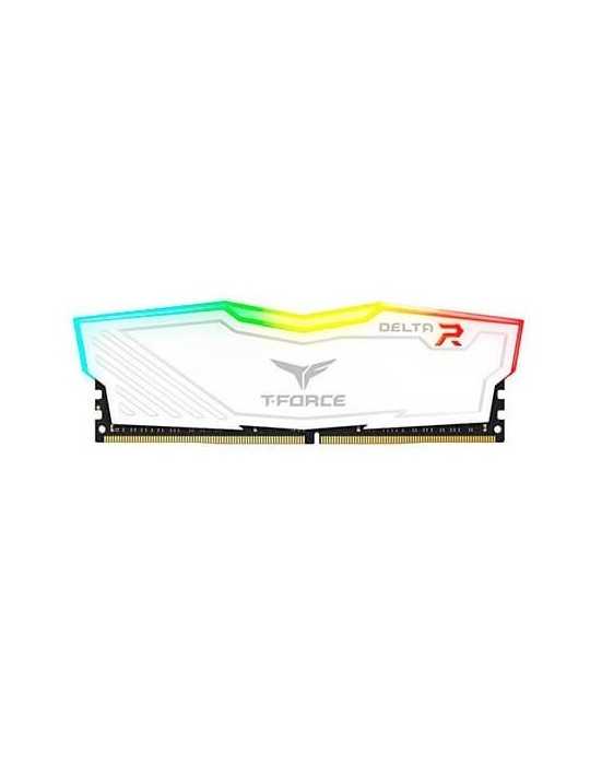 MODULO DDR4 16GB 2X8GB 3200MHz TEAMGROUP DELTA BLANCO T FOR