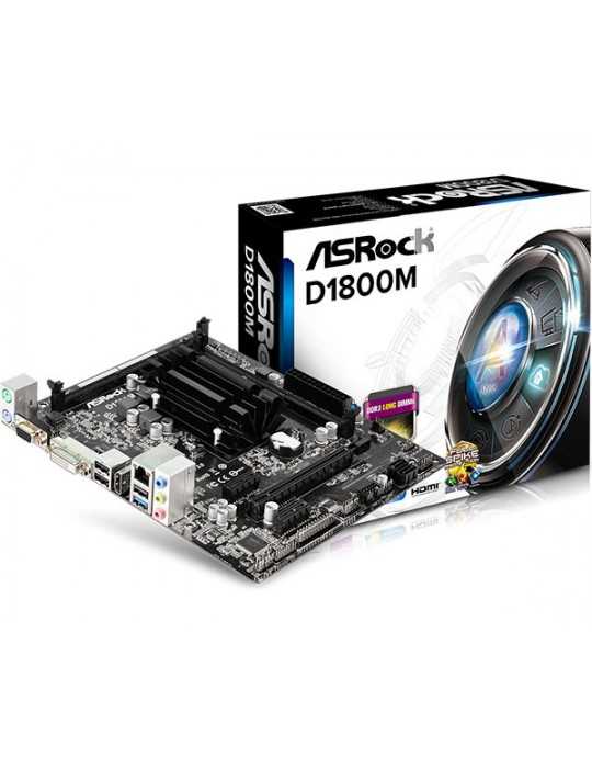 Placa Base Asrock D1800M Cpu Intel Dual Core 90-Mxguk0-A0Uayz