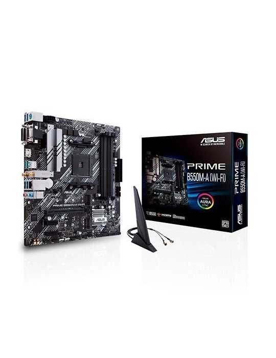 Placa Base Asus Am4 Prime B550M-A (Wi-Fi) 90Mb14D0-M0Eay0