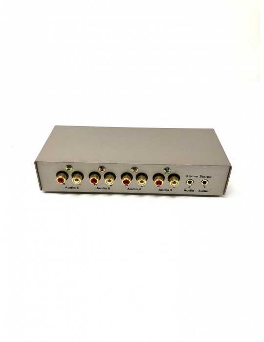 Selector Audio de 6 Vías FoneStar CF-6