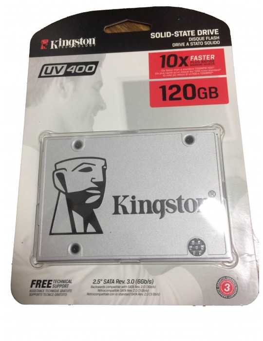 Disco Duro SSD Kingston 120GB SSDNOW UV400