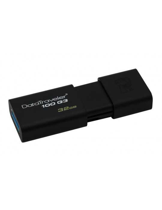 PENDRIVE 32GB USB30 KINGSTON DT 100 G3 NEGRO