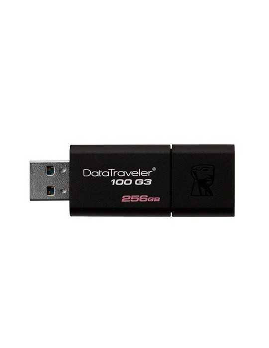 PENDRIVE 256GB USB 30 KINGSTON DT100 G3 NEGRO