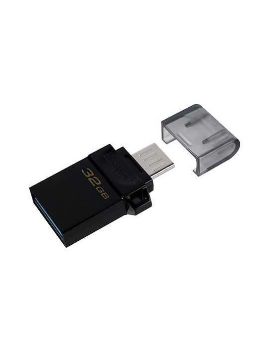 PENDRIVE 32GB USB32 KINGSTON DTDUO 30 G2 NEGRO
