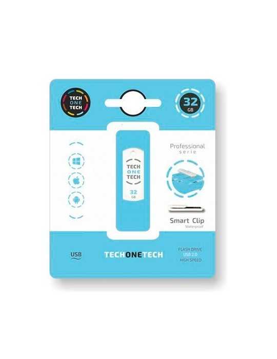 Pendrive 32Gb Tech One Smart Clip Tec3003-32