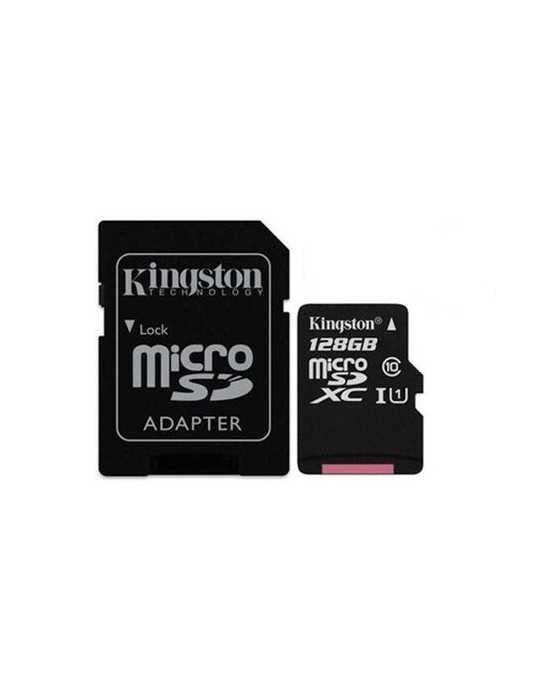 Mem Micro Sdxc 128Gb Kingston Canvas Select+Adapt Sdcs2/128Gb