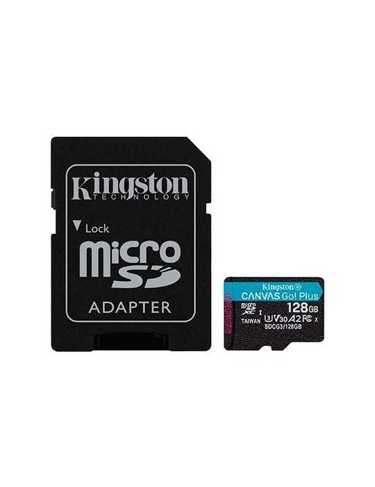 Mem Micro Sdxc 128Gb Kingston Canvas Go Uhs-I Cl10 Sdcg3/128Gb