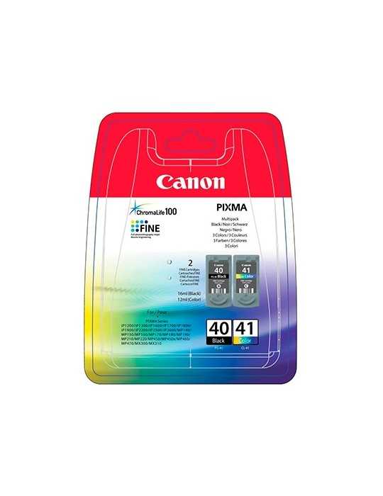 CARTUCHO ORIG CANON PACK PG 40 CL 41 MULTIPACK