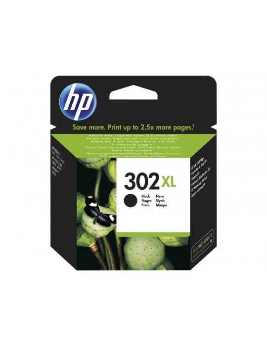 CARTUCHO ORIG HP Nº 302XL NEGRO F6U68AE