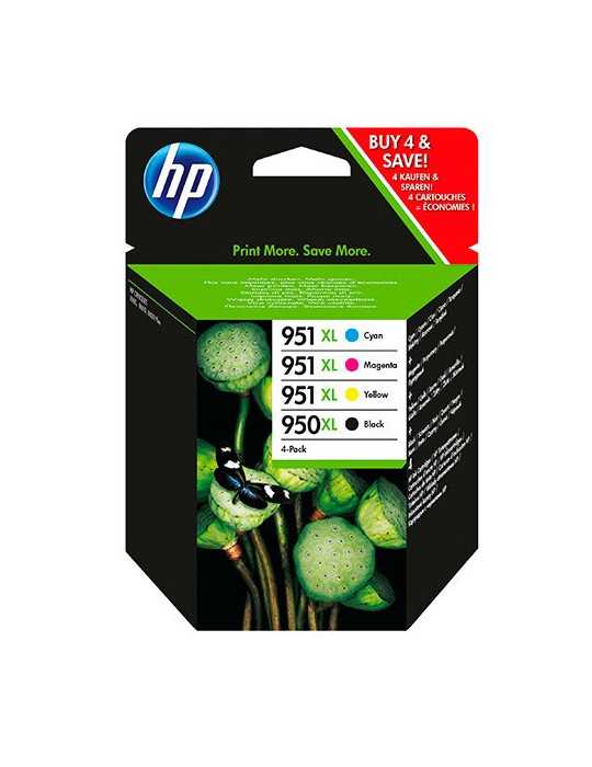 Cartucho Orig Hp Nâº 950Xl Pack 4 C2P43Ae C2P43Ae