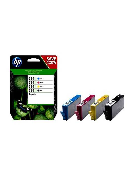 Cartucho Orig Hp Nâº 364Xl Pack 4 N9J74Ae N9J74Ae