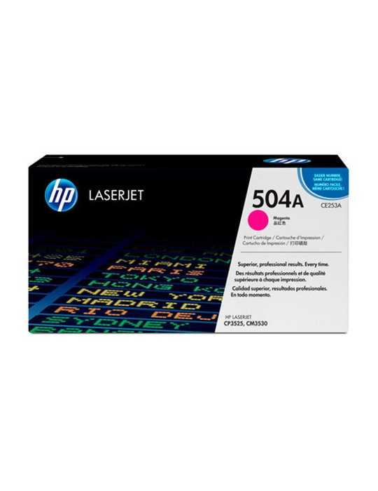 Toner Orig Hp Laserjet 504A Ce253A Magenta Ce253A