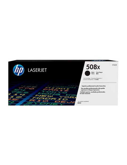 Toner Orig Hp Laserjet 508X Cf360X Negro Cf360X