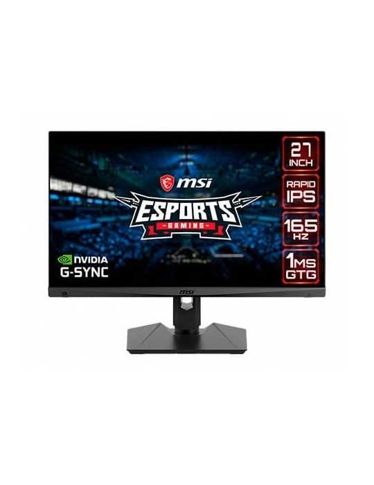 Monitor Gaming Ips 27  Msi Optix Mag274Qrf 1Ms/165Hz/1Xdp/2 9S6-3Ca88A-020