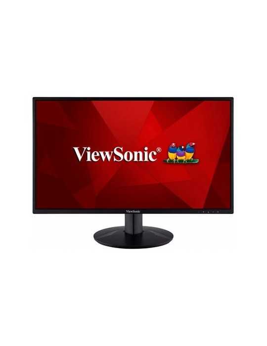 Monitor Led 24  Viewsonic Va2418-Sh Negro Va2418-Sh