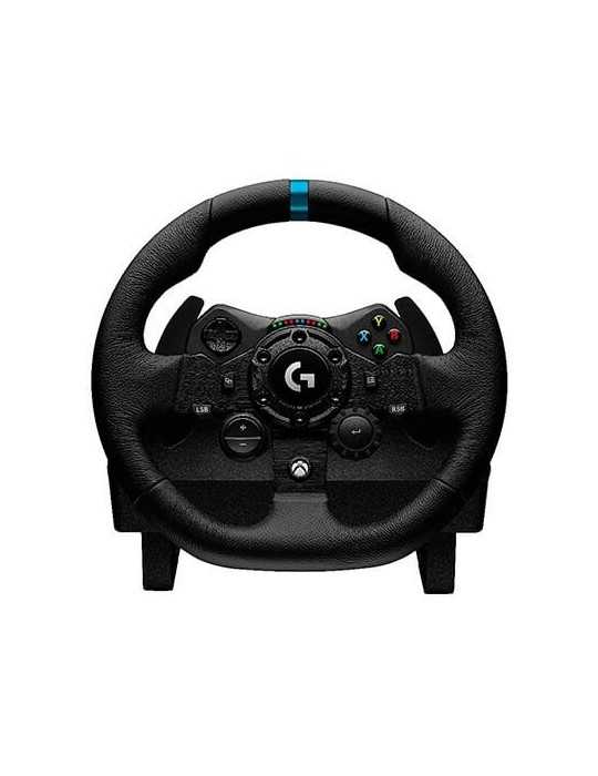  Logitech G923 Racing Wheel and Pedals, TRUEFORCE Force  Feedback, Real Leather + ASTRO A10 Gen 2 Wired Headset - Xbox X