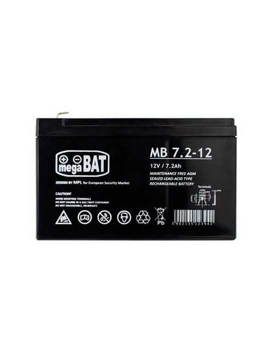Bateria Phasak 7Â´2A/12V Acido/Plomo Bat 207 Bat 207