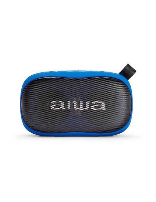 Altavoz Aiwa Bs-110Bl Bluetooth Azul 2X5W/Manos Libres/Blue Bs-110Bl