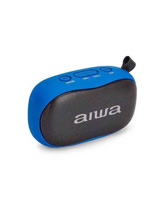 ALTAVOZ AIWA BS 110BL BLUETOOTH AZUL 2X5W MANOS LIBRES BLUE