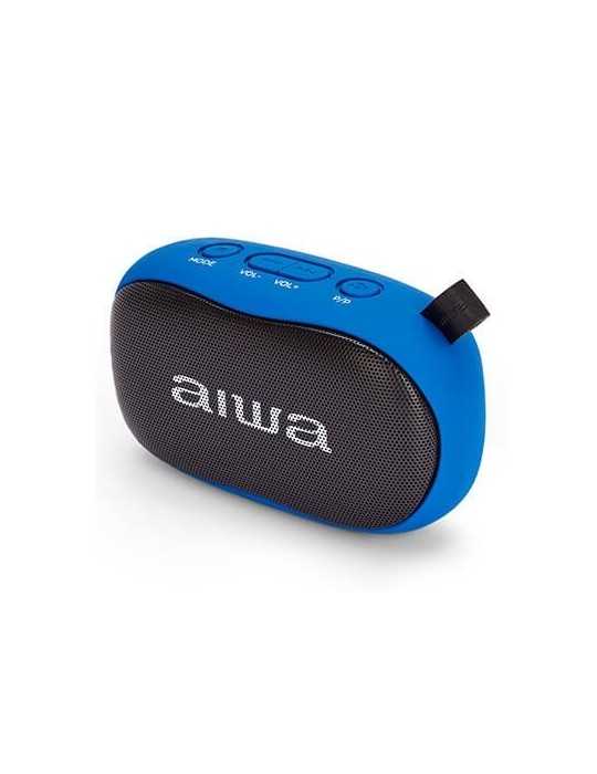 ALTAVOZ AIWA BS 110BL BLUETOOTH AZUL 2X5W MANOS LIBRES BLUE