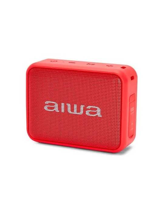 Altavoz Aiwa Bs-200Rd Bluetooth Rojo 6W/Tws/M. Libres/Bluet Bs-200Rd